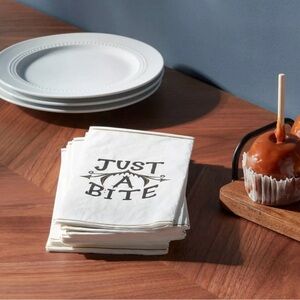 Halloween Disposable Napkins 'Just a Bite' Vampire Threshold target  16ct 2 pks
